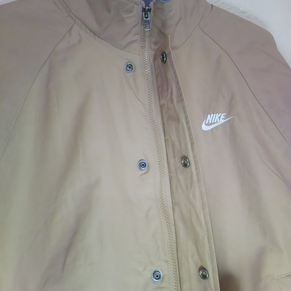 NWT Nike Club Futura Fleece Lined Jacket | Size Medium | Tan FZ0657-297 - Picture 9 of 16